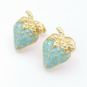 SS Gold-Plating Earring - KE120887-SP