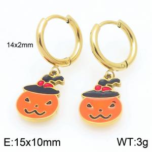 SS Gold-Plating Earring - KE121029-Z