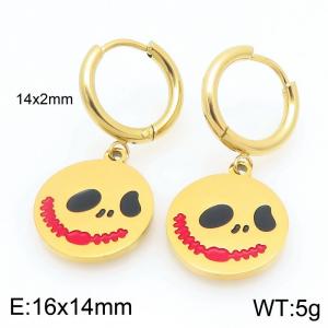 SS Gold-Plating Earring - KE121031-Z