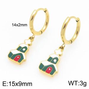 SS Gold-Plating Earring - KE121035-Z