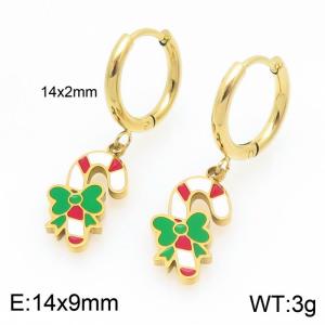 SS Gold-Plating Earring - KE121062-Z