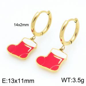SS Gold-Plating Earring - KE121083-Z