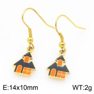SS Gold-Plating Earring - KE121092-Z