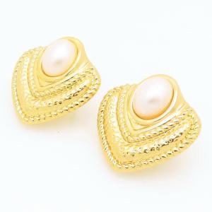 SS Gold-Plating Earring - KE121801-TLA