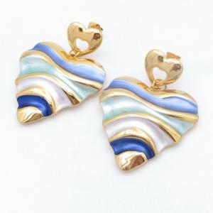 SS Gold-Plating Earring - KE122159-SP