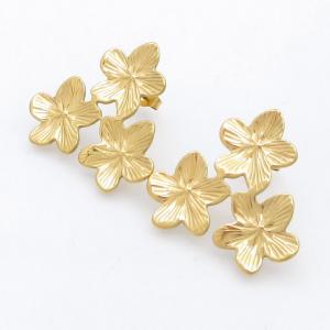 SS Gold-Plating Earring - KE122162-SP