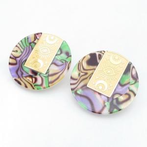 SS Gold-Plating Earring - KE122164-SP