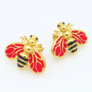SS Gold-Plating Earring - KE122191-TLA