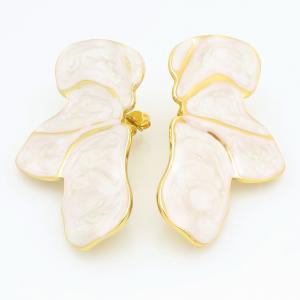 SS Gold-Plating Earring - KE122196-TLA
