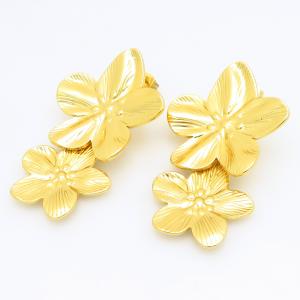 SS Gold-Plating Earring - KE122205-TLA