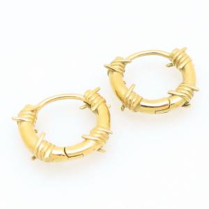 SS Gold-Plating Earring - KE122231-TOM