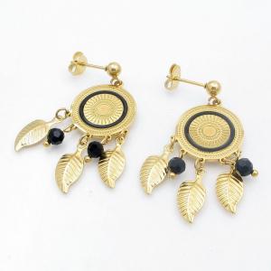 SS Gold-Plating Earring - KE122265-MW