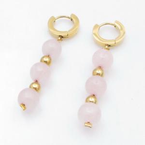 SS Gold-Plating Earring - KE122273-MW