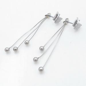 Stainless Steel Earring - KE122298-MW