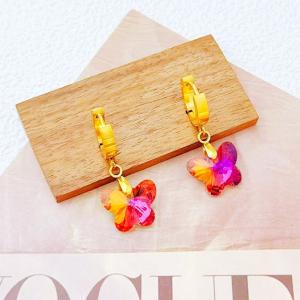 SS Gold-Plating Earring - KE122309-SXSJ