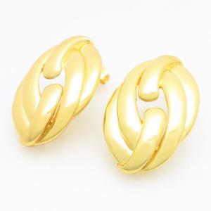 SS Gold-Plating Earring - KE122418-BI