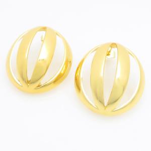 SS Gold-Plating Earring - KE122419-BI