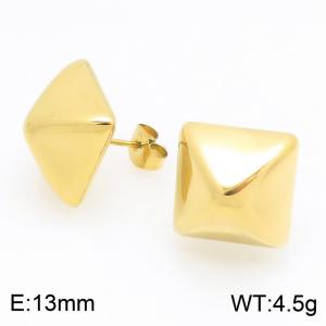SS Gold-Plating Earring - KE122531-WM
