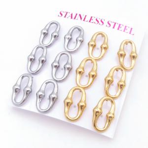 SS Gold-Plating Earring - KE122616-HR