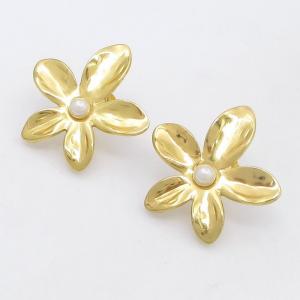 SS Gold-Plating Earring - KE122632-SP