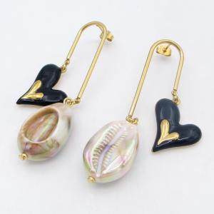 SS Gold-Plating Earring - KE122635-SP