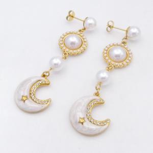 SS Gold-Plating Earring - KE122637-SP
