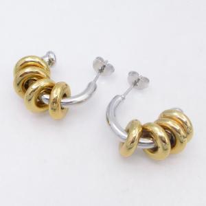 SS Gold-Plating Earring - KE122644-SP