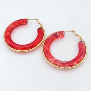 SS Gold-Plating Earring - KE122658-SP