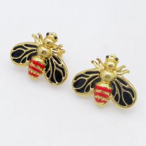 SS Gold-Plating Earring - KE122665-SP