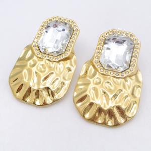 SS Gold-Plating Earring - KE122676-SP