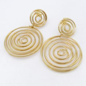 SS Gold-Plating Earring - KE122677-SP
