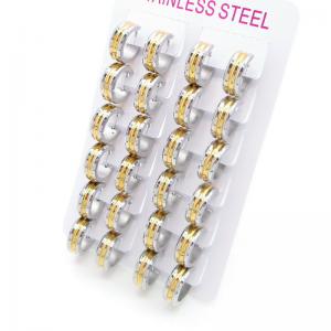 SS Gold-Plating Earring - KE122695-XY