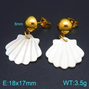SS Gold-Plating Earring - KE122720-Z