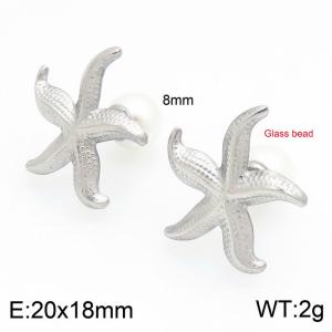 Stainless Steel Earring - KE122729-Z