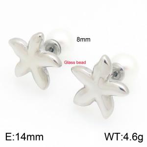 Stainless Steel Earring - KE122743-Z