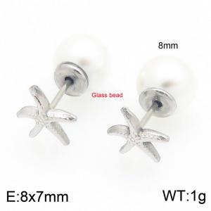 Stainless Steel Earring - KE122745-Z