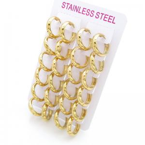 SS Gold-Plating Earring - KE122791-XY