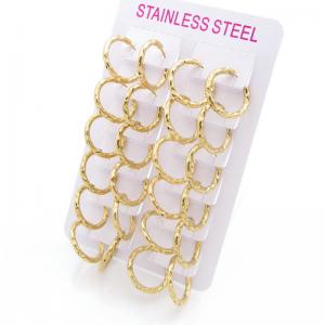SS Gold-Plating Earring - KE122796-XY