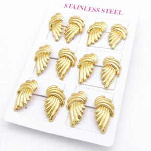 SS Gold-Plating Earring - KE122999-HF