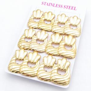 SS Gold-Plating Earring - KE123000-HF