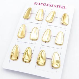 SS Gold-Plating Earring - KE123001-HF