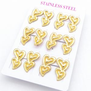 SS Gold-Plating Earring - KE123006-HF