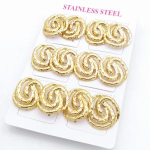 SS Gold-Plating Earring - KE123008-HF