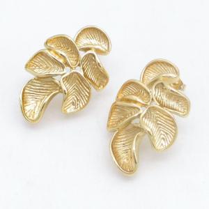 SS Gold-Plating Earring - KE123825-SP