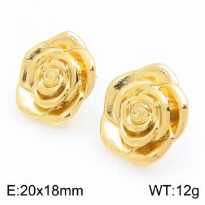 SS Gold-Plating Earring - KE134233-SP