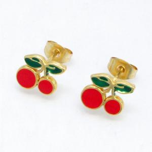 SS Gold-Plating Earring - KE134390-HF