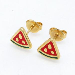 SS Gold-Plating Earring - KE134391-HF