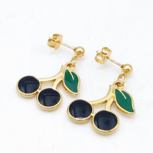 SS Gold-Plating Earring - KE134392-HF