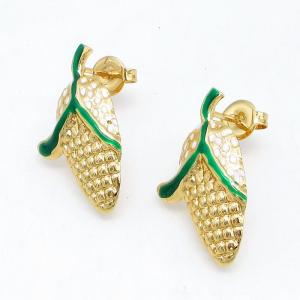 SS Gold-Plating Earring - KE134396-HF