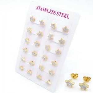 SS Gold-Plating Earring - KE134406-HF
